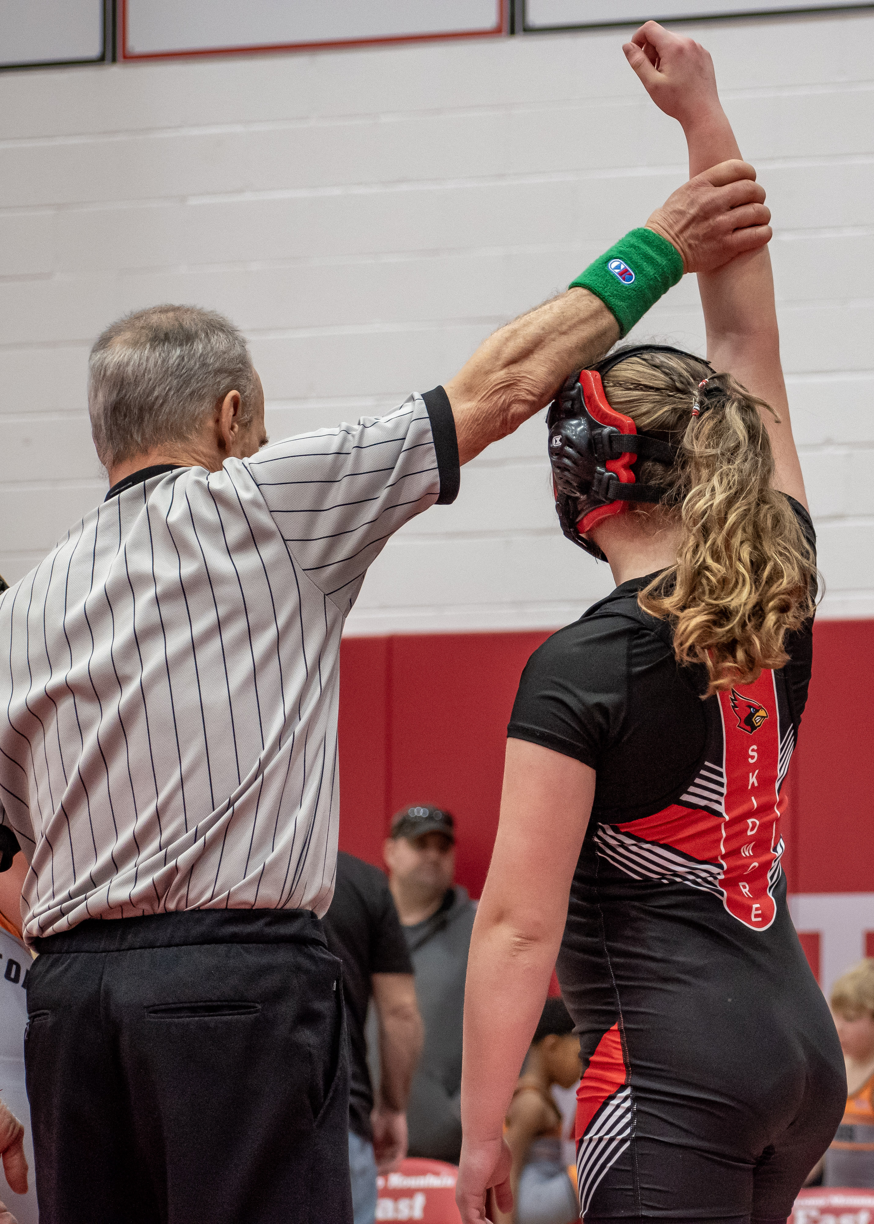 Wrestling action